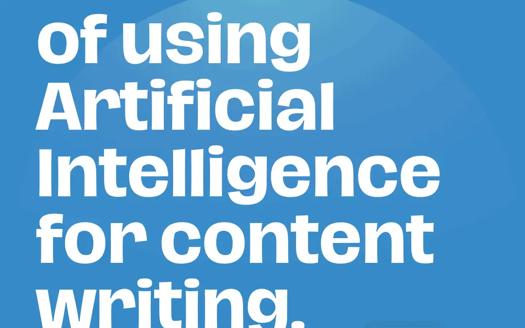 The Pros and Cons of Using AI for Article Writing